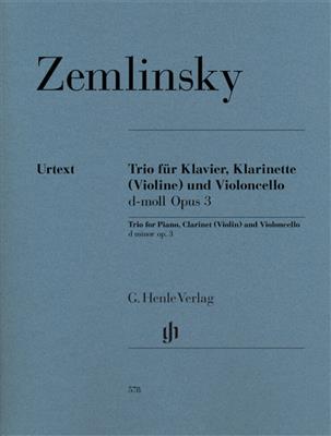 Alexander Zemlinsky: Clarinet Trios D Minor Op. 3 For Piano, Clarinet: Kammerensemble