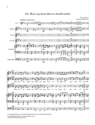 Arrangements Of Folk Songs No.151: Gesang mit sonstiger Begleitung