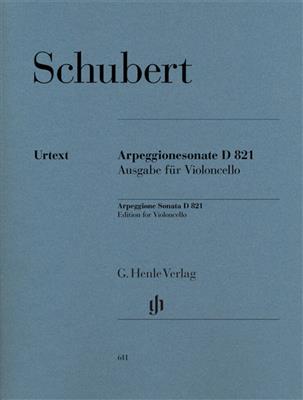 Franz Schubert: Sonata For Piano And Arpeggione In A Minor D 821: Cello mit Begleitung