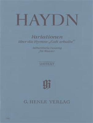 Franz Joseph Haydn: Variationen Über Die Hymne "Gott Erhalte": Klavier Solo