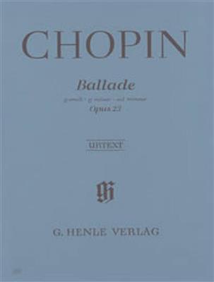Frédéric Chopin: Ballade g-moll Opus 23: Klavier Solo