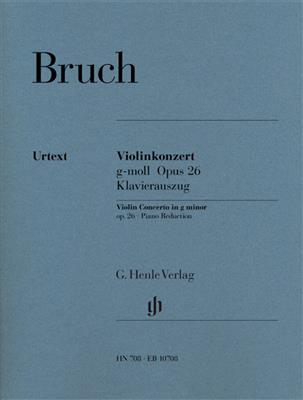 Max Bruch: Concert g-moll Opus 26: Violine mit Begleitung