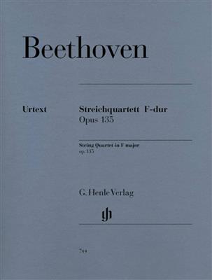Ludwig van Beethoven: String Quartet F Op.135: Streichquartett