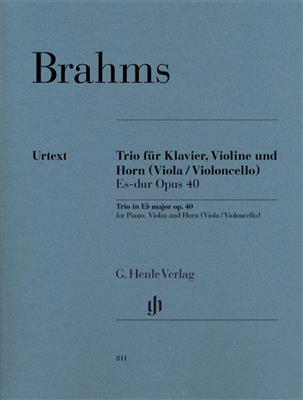Johannes Brahms: Horn Trio E Flat Major Op. 40 (Score/Parts): Kammerensemble