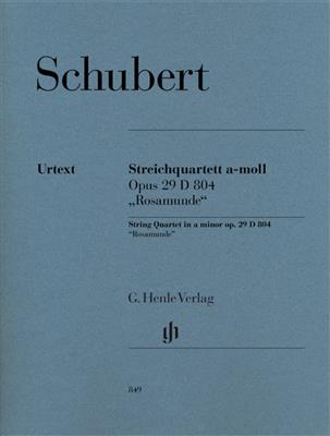 Franz Schubert: String Quartet A Minor Op. 29 D 804: Streichquartett