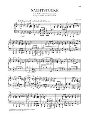 Robert Schumann: Sämtliche Klavierwerke Band 4: Klavier Solo