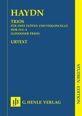 Franz Joseph Haydn: Trios Pour Deux Flutes Et VC Trios De Londres: Kammerensemble
