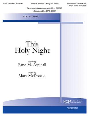 Mary McDonald: This Holy Night: Gesang Solo