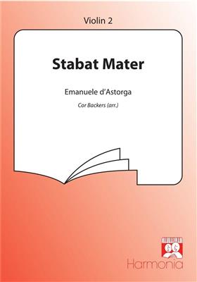 Emanuello d' Astorga: Stabat Mater: (Arr. Cor Backers): Gemischter Chor mit Begleitung