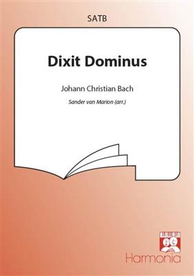 Johann Christian Bach: Dixit Dominus: (Arr. Sander van Marion): Gemischter Chor mit Begleitung