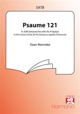Daan Manneke: Psaume 121 Je lève mes yeux: Gemischter Chor mit Begleitung