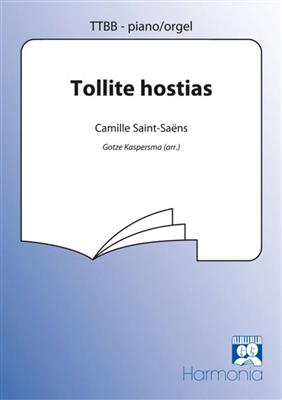 Camille Saint-Saëns: Tollite hostias: (Arr. G. Kaspersma): Männerchor mit Klavier/Orgel