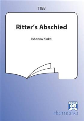 Johanna Kinkel: Ritter's Abschied: Männerchor mit Begleitung