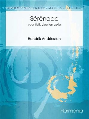 Andriessen: Serenade voor Fluit-Viool-Cello: Flöte Solo