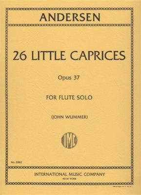 Joachim Andersen: Piccoli Capricci (26) Op. 37 (Wummer): Flöte Solo