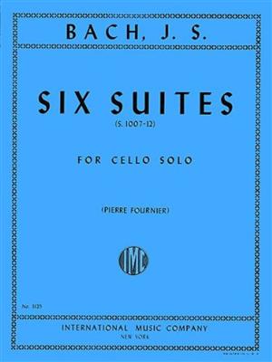 Johann Sebastian Bach: 6 Suites Bwv 1007/12 (Fournier): Cello Solo