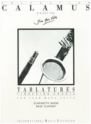 Jean-Marc Volta: Tablatures Pour Clarinette Basse: Bassklarinette