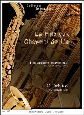 Claude Debussy: La Fille aux Cheveux de Lin: Saxophon Ensemble