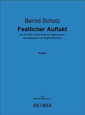 Bernd Scholz: Festlicher Auftakt: Kammerensemble