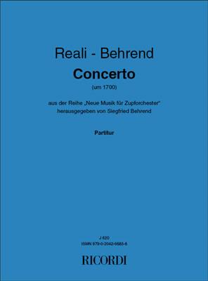 Reali Behrend: Concerto (um 1700): Gitarren Ensemble