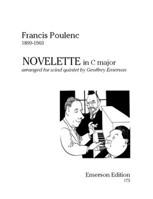 Francis Poulenc: Novelette C: Bläserensemble