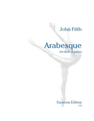 John Frith: Arabesque for Flute and Piano: Flöte mit Begleitung