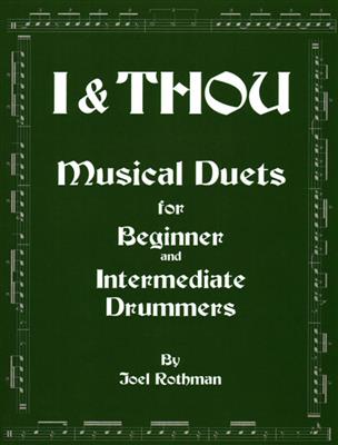 Joel Rothman: I & Thou - Musical Duets: Schlagzeug