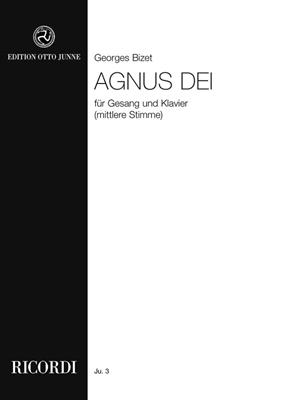 Georges Bizet: Agnus Dei Es-Dur: Gesang mit Klavier