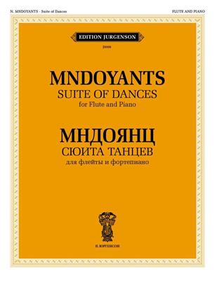 N. Mndoyants: Suite of Dances for Flute and Piano: Flöte mit Begleitung
