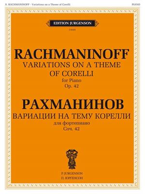Sergei Rachmaninov: Variations on a Theme of Corelli, Op. 42: Klavier Solo
