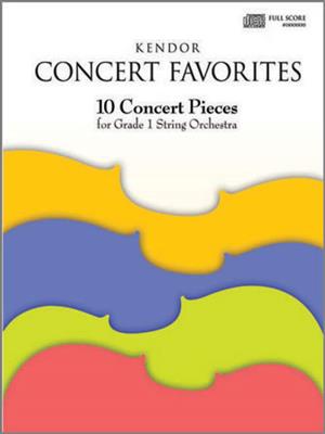 Kendor Concert Favorites - Full Score: Streichensemble
