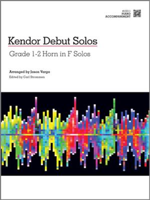 Kendor Debut Solos - Horn- Piano Acc: (Arr. Michael Salzman): Horn mit Begleitung