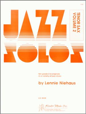 Lennie Niehaus: Jazz Solos for Tenor Sax, Volume 2: Tenorsaxophon