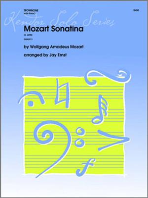 Wolfgang Amadeus Mozart: Mozart Sonatina (K. 439B): (Arr. Ernst): Posaune mit Begleitung