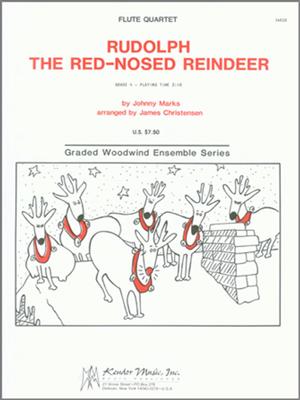 Marks: Rudolph The Red-Nosed Reindeer: (Arr. James Christensen): Flöte Ensemble