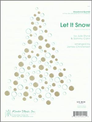 Styne: Let It Snow: (Arr. James Christensen): Bläserensemble