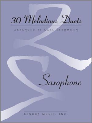 30 Melodious Duets: (Arr. Carl Strommen): Posaune Duett
