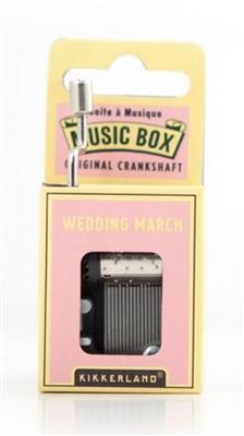 Hand Crank Music Box Wedding March