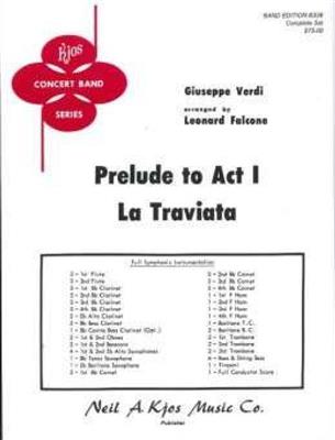Giuseppe Verdi: La Traviata - Prelude To Act 1: (Arr. Leonard Falcone): Blasorchester