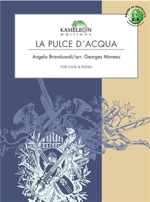 Angelo Branduardi: La Pulce d'Acqua: (Arr. Georges Moreau): Flöte mit Begleitung