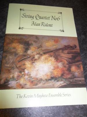 Alan Ridout: String Quartet No 6 - Score: Streichquartett