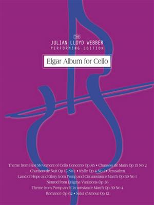 Elgar Album for Cello: Cello Solo