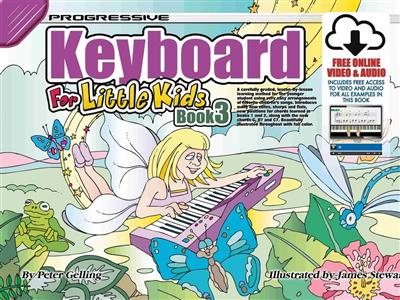 Progressive Keyboard for Little Kids - Book 3