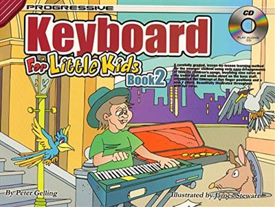 Progressive Keyboard for Little Kids Book 2