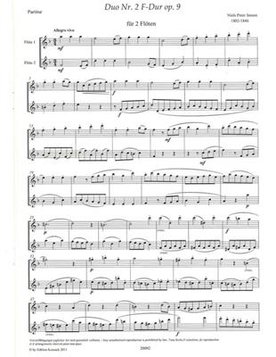 Jensen: Flotenduett F-Dur Vol.2: Flöte Duett