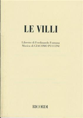 Giacomo Puccini: Le Villi:
