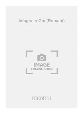Tomaso Albinoni: Adagio In Gm (Romani): Akkordeon Solo