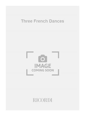 Christopher D. Wiggins: Three French Dances: Bläserensemble