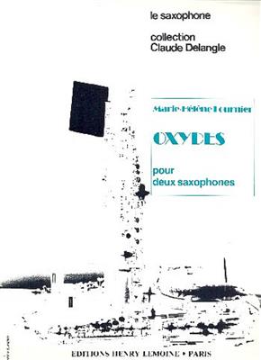 Marie-Hélène Fournier: Oxydes: Saxophon Duett