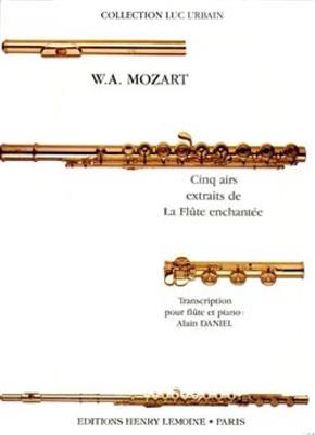 Wolfgang Amadeus Mozart: Airs(5) Extraits De Flute: Flöte Solo